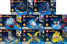 Лего SX HERO SERIES "Фигурка Супергерои 8в1" 4071, 42-54 деталей, 16 шт/уп