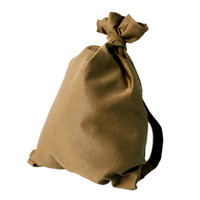 Мешок для вещей армейский 2415, детский сидор, зеленый трикотаж, размер 46*33 см