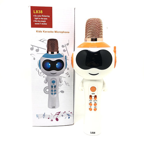 Микрофон караоке светящийся L838 фото 8 Микрофон караоке светящийся L838 фото 8
