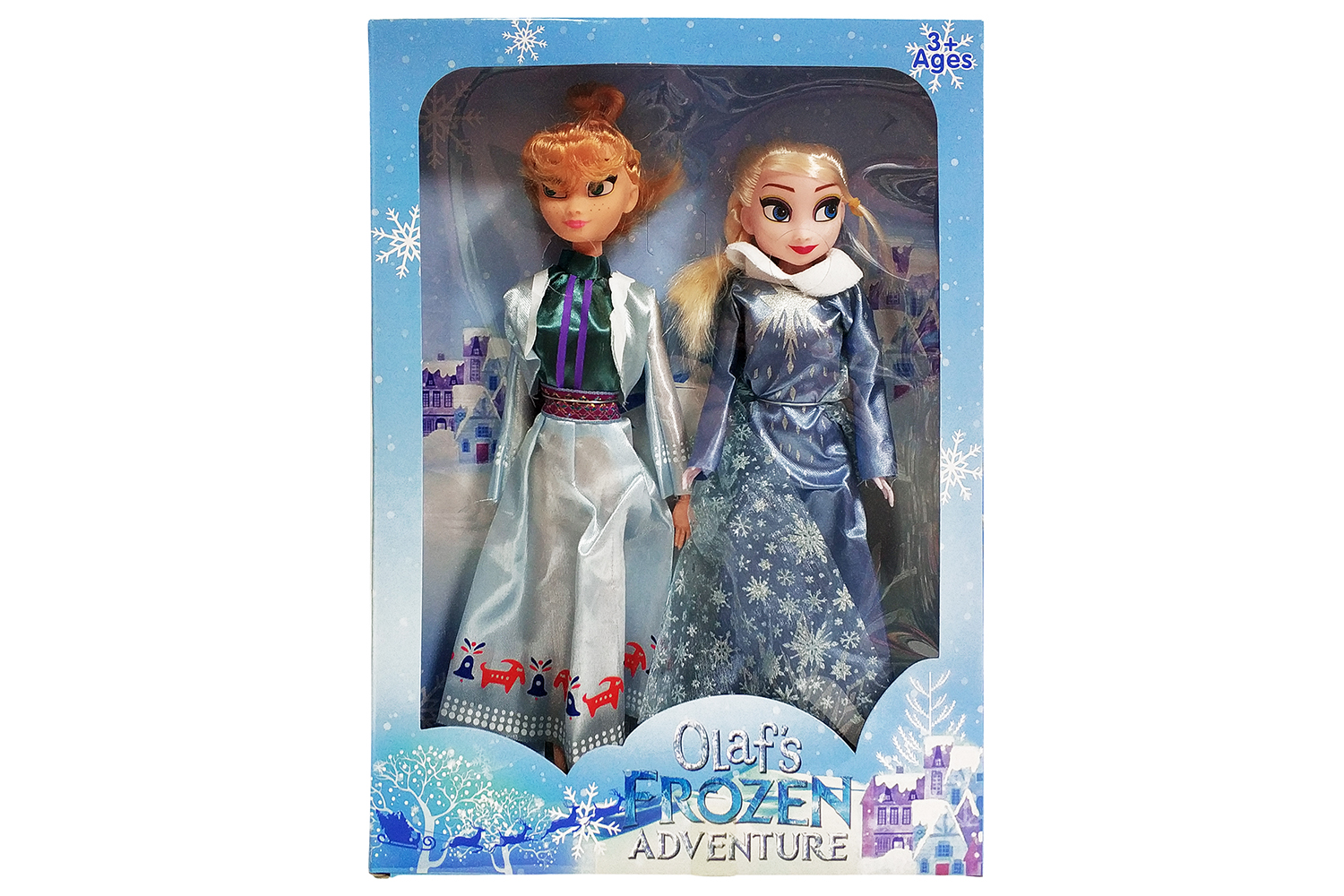 Набор кукол "Холодное сердце" Olaf's Adventure от FROZEN, 2 шт, 30 см