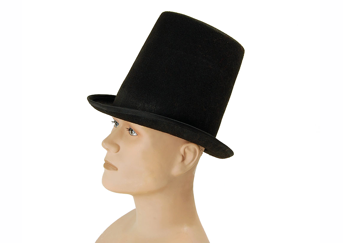 Удлиненный цилиндр. Головной убор Bristol Novelty. Шляпа цилиндр. Шляпа цилиндр мужская. Высокая шляпа.