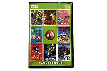 Картридж 16bit 8в1 SK-8004 HOME ALONE 2/SPIDER-MAN/MERMAID/FLINTSTONES+  32MB