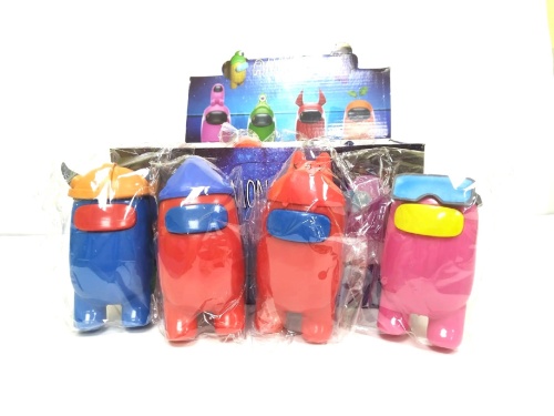 Фигурка Among Us Амонг Ас пластиковая YM221205-B, 12 шт/уп