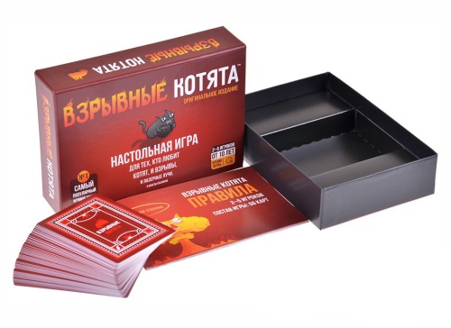 Настольная игра "Взрывные котята" (Мир Хобби) 10+ фото 6