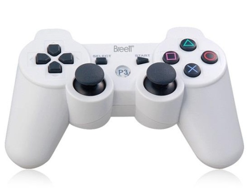 Джойстик PS 3 Controller Wireless Dual Shock White фото 4