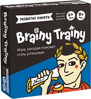 Настольная карточная игра "Brainy Trainy. Развитие памяти" 6+