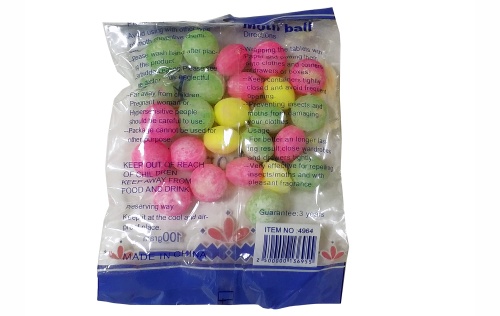 Камфорные шарики MARAYA Camphor balls от моли, в пакете, 100 г  фото 3