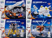 Конструктор SPACE LAUNCH CENTR "Космический стартовый центр 4в1" 85009, 192-203 детали