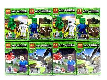 Конструктор BELA My World Минифигурки 2в1 (10184,10185,10186,10187)