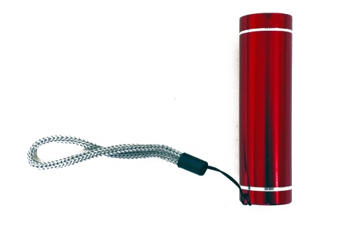 Фонарик ручной компактный светодиодный LED на 3-х батарейках типа ААА, 10 см фото 3