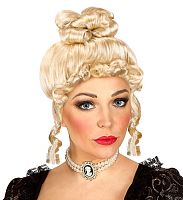 Парик Графиня Иоланда K6244, белый искусственный волос, полиэстар, универсальный размер