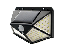 Светильник SOLAR SENSOR WALL LIGHT COB LED 15W/500Lm на солнечной батарее с датчиком движения 