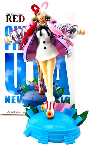 Фигурка АНИМЕ Девочка Ута из "Ван Пис" 4231, в картонной в коробке, 21 см фото 6