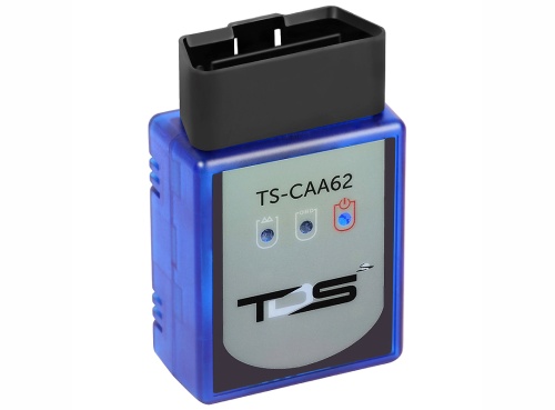 Автосканер elm327 OBD2 TDS TS-CAA62 модуль OBD (V1.5 Bluetooth 5.1) чип JL (AB21BP0J056) СИНИЙ