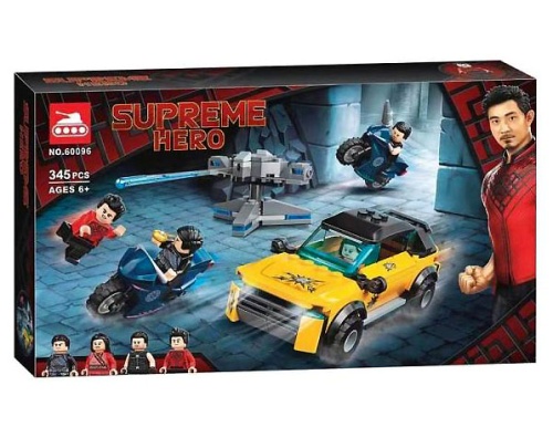 Конструктор RED TANK SUPREME HERO "Шан Чи: Побег от Десяти колец" 60096, 345 деталей
