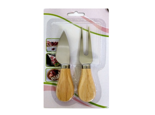 Набор ножей для сыра, 2 предмета (листок+вилка), 12 см Набор ножей для сыра, 2 предмета (листок+вилка), 12 см