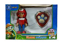 Щенячий патруль Райдер Зик с нагрудным значком, размер 10*4,5 см