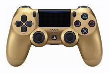 Джойстик PS4 Controller Wireless Dual Shock (Сhina) (G2) Gold Золотой беспроводной