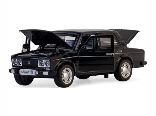 Машина Лада LADA 2106 металлическая 1:24, 10х5х5,5 см 12шт/уп фото 9