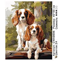 Картина по номерам Paintboy CWA8696, холст на подрамнике, 40x50 см