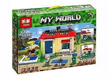 Конструктор Leduo My World "Пляжный домик 3в1" 6006, 429 деталей