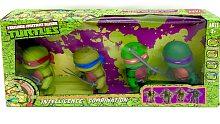 Teenage Mutant Ninja TURTLES НАБОР ФИГУРКИ Черепашки-Ниндзя резиновых игрушек для купания, 4 шт/кор