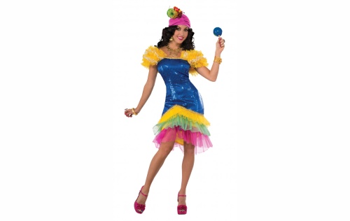 Платье Ча-Ча-Ча (шапочка, платье) X75142, разноцветный полиэстер, размер 44-46