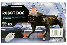 Робот Собака ROBOT DOG Mechanical Style, черная, на радиоуправлении 