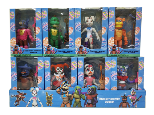 Фигурка "5 ночей с Фредди" MIDNIGHT MYSTERY WARRIOR 8 видов, 16 см, 1 шт в коробке фото 2