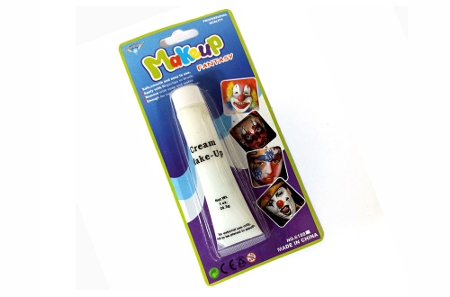 Крем белый большой (грим) MAKEUP Fantasy (вода, краситель) на блистере 28,3 г 