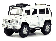 Машина Mercedes UNIMOG U5000 DIE-CAST 1:24 металлический 20.5х9х11 см, 4шт/уп