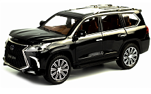 Машина ДЖИП LEXUS LX570 SUV OFF ROAD DIE-CAST 1:24 металлическая 20х7,5х7,5 см 4шт/уп