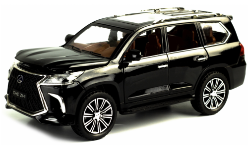 Машина ДЖИП LEXUS LX570 SUV OFF ROAD DIE-CAST 1:24 металлическая 20х7,5х7,5 см 4шт/уп