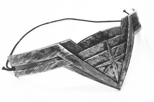 Головной убор чудо женщина серебристый, пластмассовый, размер 60