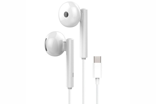 Наушники вкладыши проводные MAIMi H11 Stereo Earphone белые, разъем TYPE-C фото 3