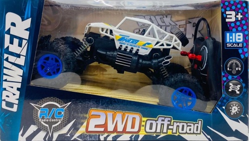 Машина радиоуправляемая Джип CRAWLER Краулер 2WD Off-road 1:18, 26см фото 3