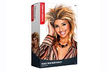 Парик Тинэйджерки рыжий BW187, полиэстер, длина 36 см