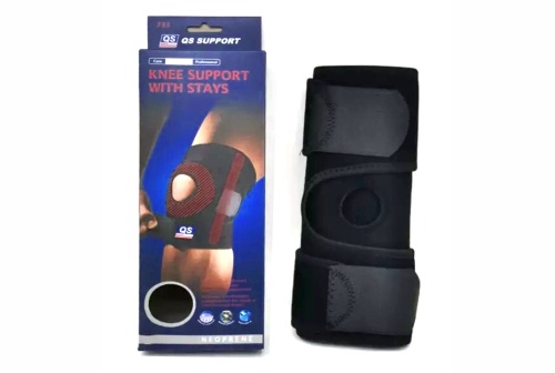Наколенник QS KNEE SUPPORT WITH STAYS неопреновый поддерживающий 733 Наколенник QS KNEE SUPPORT WITH STAYS неопреновый поддерживающий 733