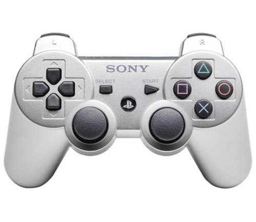 Джойстик PS 3 Controller Wireless Dual Shock Silver фото 2