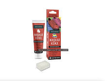 Жидкая кожа "Мастер сити ОК" для ремонта кожи 507 ТЕМНО-ЗЕЛЕНЫЙ, туба 30 мл (красная коробка) со спо