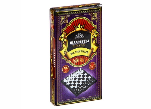 Настольная игра "Шахматы" A001 магнитные дорожные 13*13*1,5 см  фото 3