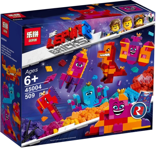 Конструктор LEPIN BRICKS 2 MOVIE 2™ «Шкатулка королевы Многолики» 45004, 510 деталей