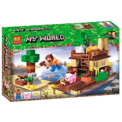 Конструктор BELA My World "Битва за сокровища" 11138, 327 деталей Конструктор BELA My World "Битва за сокровища" 11138, 327 деталей