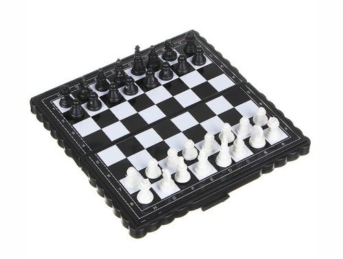 Настольная игра "Шахматы" A001 магнитные дорожные 13*13*1,5 см  фото 9