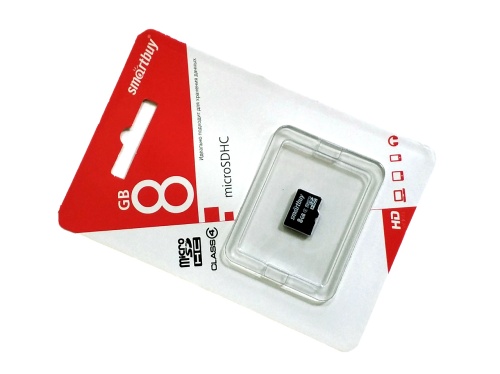 Карта памяти Smartbuy MicroSD 8Gb Class 4 без адаптера фото 4