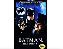 Картридж 16bit одноигровый BATMAN RETURNS 8Мб