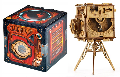 Головоломка "Квестбокс: Фотоаппарат Шерлока Холмса" Головоломка "Квестбокс: Фотоаппарат Шерлока Холмса"