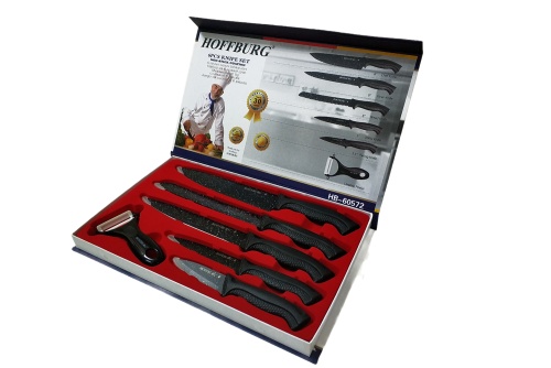 Набор кухонных ножей HOFFBURG KNIFE SET 6 предметов фото 7