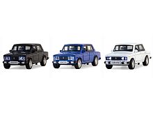 Машина Лада LADA 2106 металлическая 1:24, 10х5х5,5 см 12шт/уп