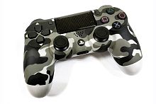 Джойстик PS 4 Controller Wireless Dual Shock (Сhina) (G2) Camouflag Grey хаки серый